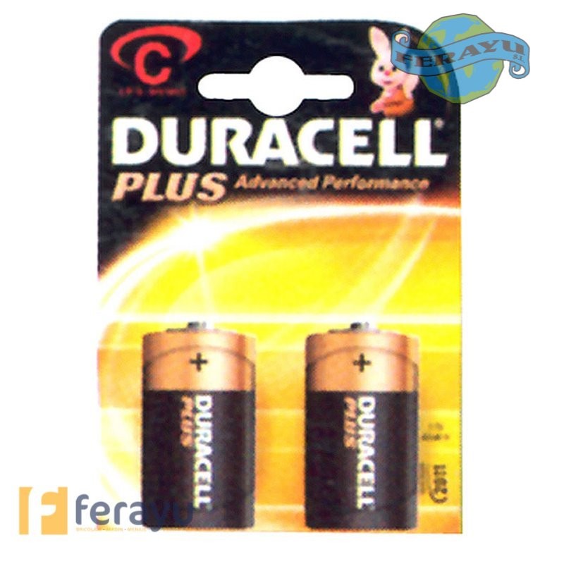 Pila Alkalina C Duracell