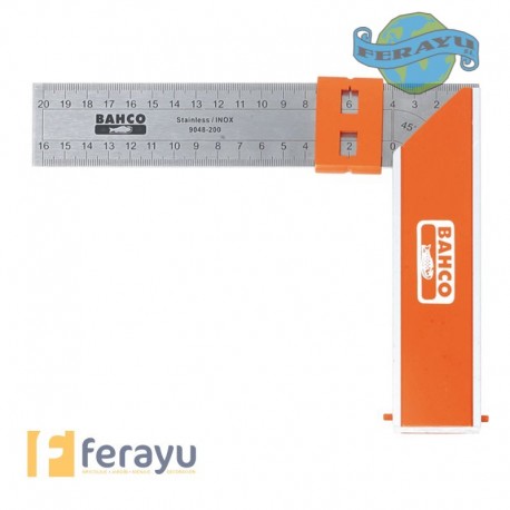 ESCUADRA INOX. M/ALUMINIO 300 MM