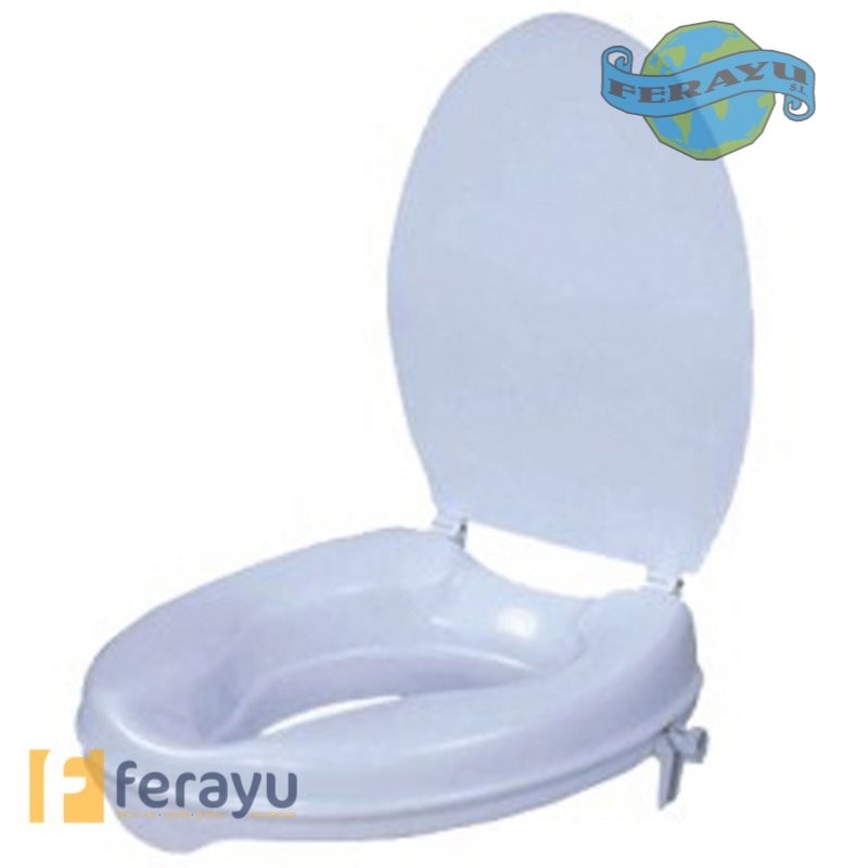 ASIENTO ELEVADOR WC BLANDO 11 CM