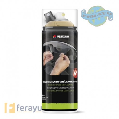 PINTURA AEROSOL VINIL GRIS MET 400 ML