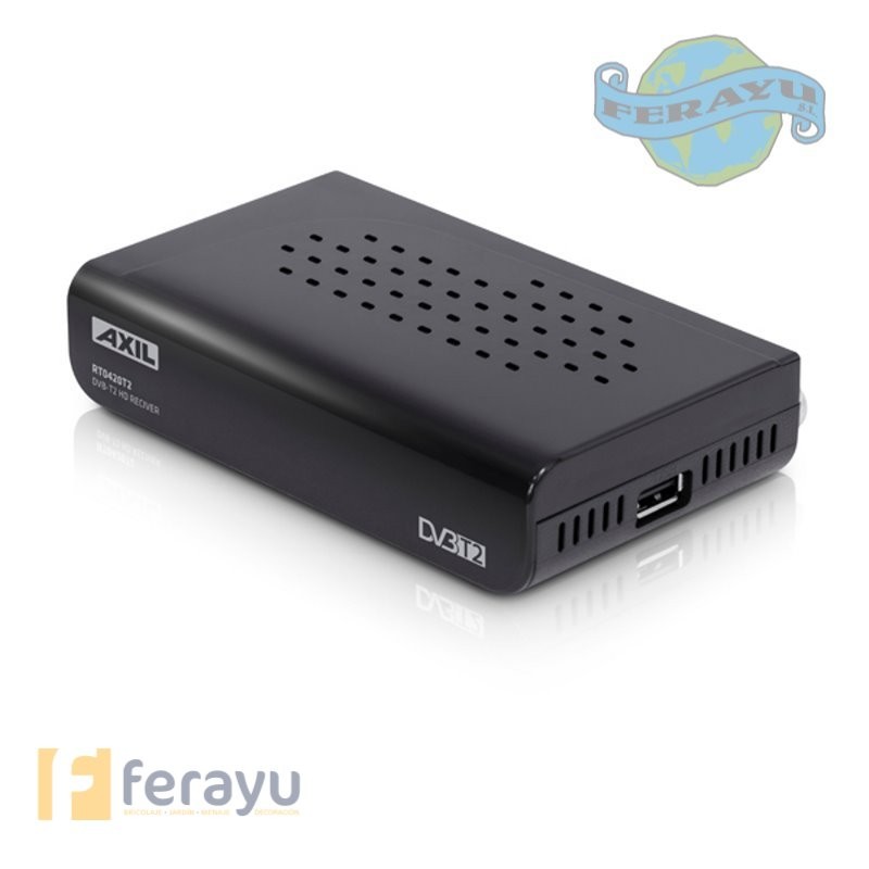 auvisio Receptores de TDT - Mini DVB T2 Receptor con H.265 / HEVC para TV,  Full HD con Conector HDMI y euroconector LAN : : Electrónica