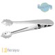 PINZA HIELO INOX 18 CM