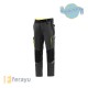 PANTALON MULTB GRIS/AM FLUOR M